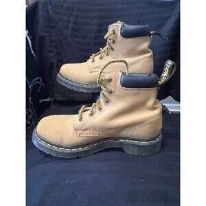 Dr. Martens Suede Nude Beige 1461 Boots size 7/EU 37